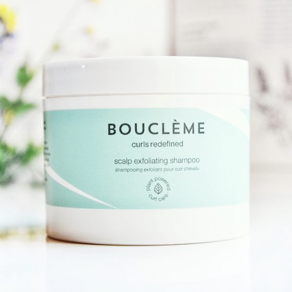Review of Bouclème Scalp Exfoliating Shampoo - natural haircare for natural curls